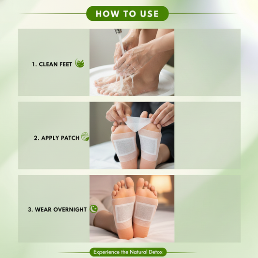 Foot patch (pack of 2) 20 Foot Patches Herbal And Gentle Ingredient Detox Foot Pads.